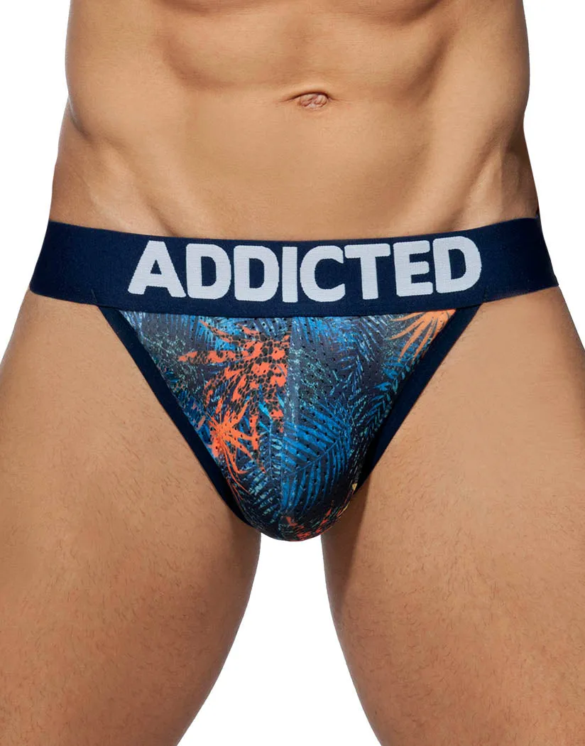 Addicted 3- Pack Tropical Mesh Jock Push Up AD911P