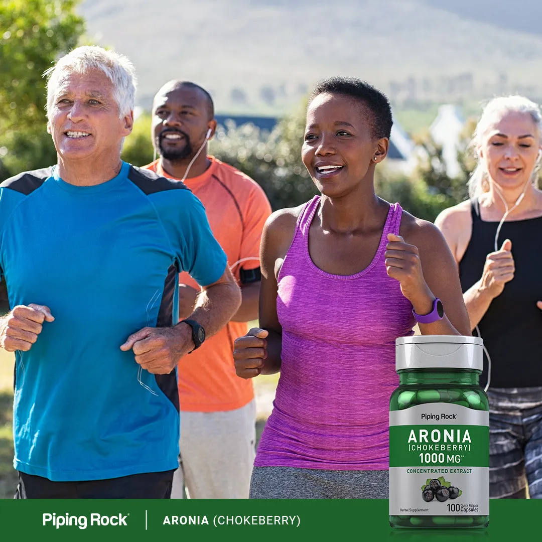 Aronia (Chokeberry), 1000 mg, 100 Quick Release Capsules