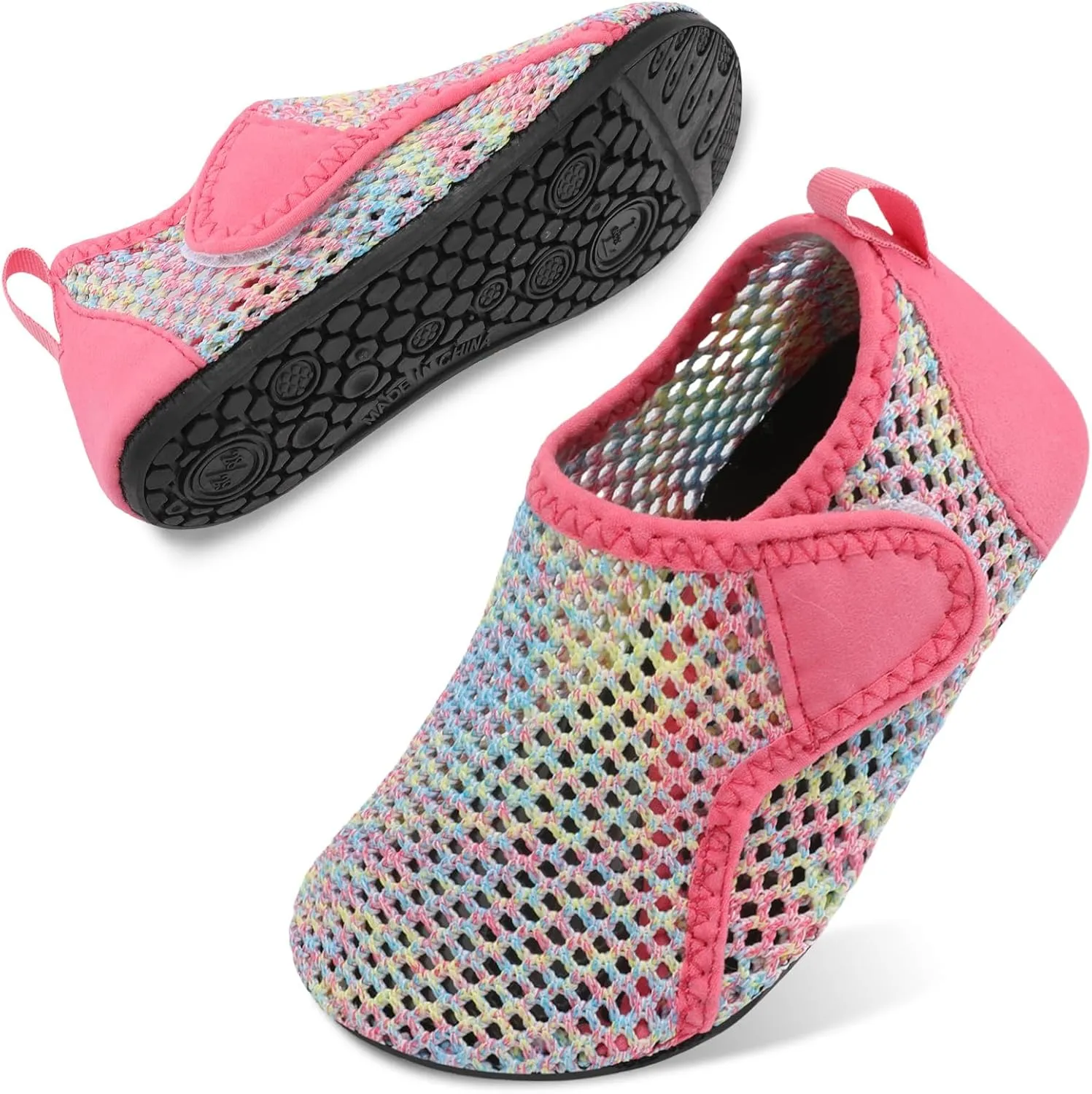 Besroad Kids Water Shoes Girls Boys Quick Dry Aqua Socks Barefoot Non Slip Beach Swim Surf Shoes