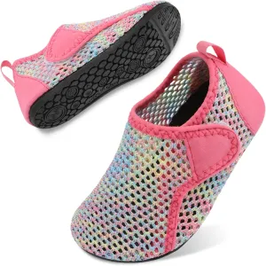 Besroad Kids Water Shoes Girls Boys Quick Dry Aqua Socks Barefoot Non Slip Beach Swim Surf Shoes