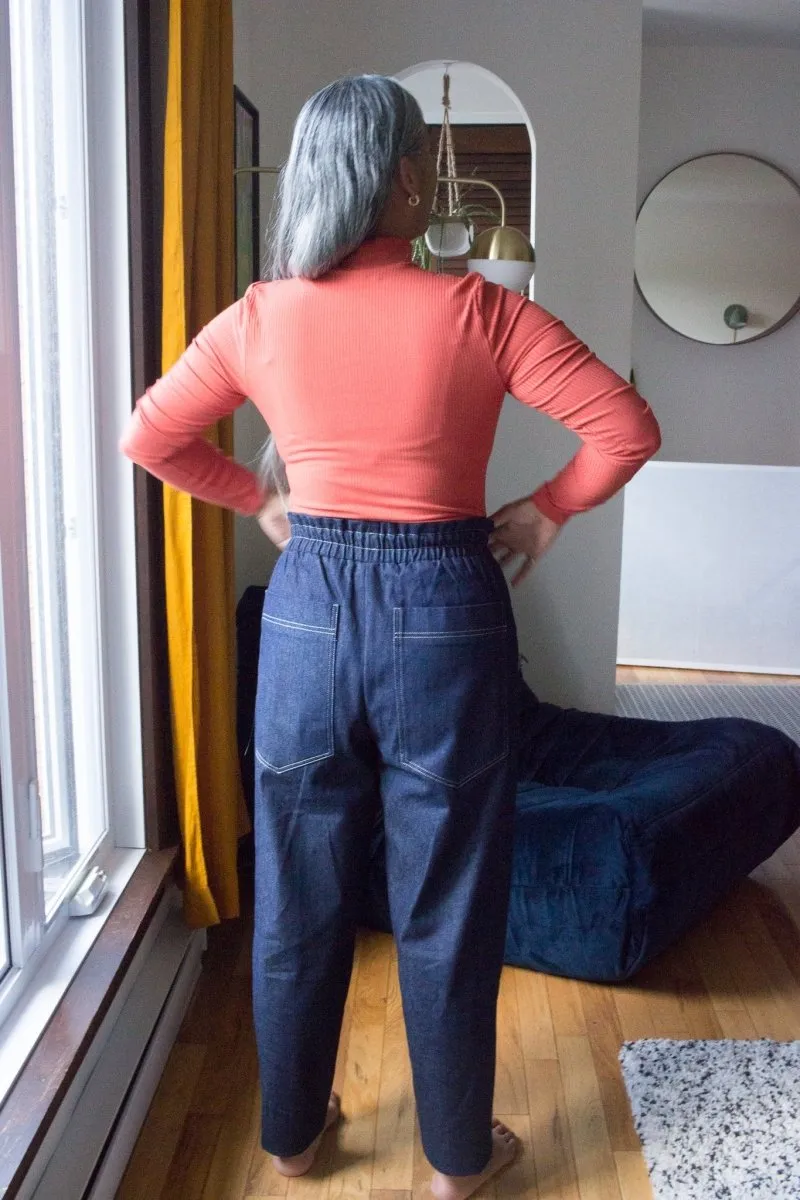 Birds of North America Nunchie Top (Brownstone)