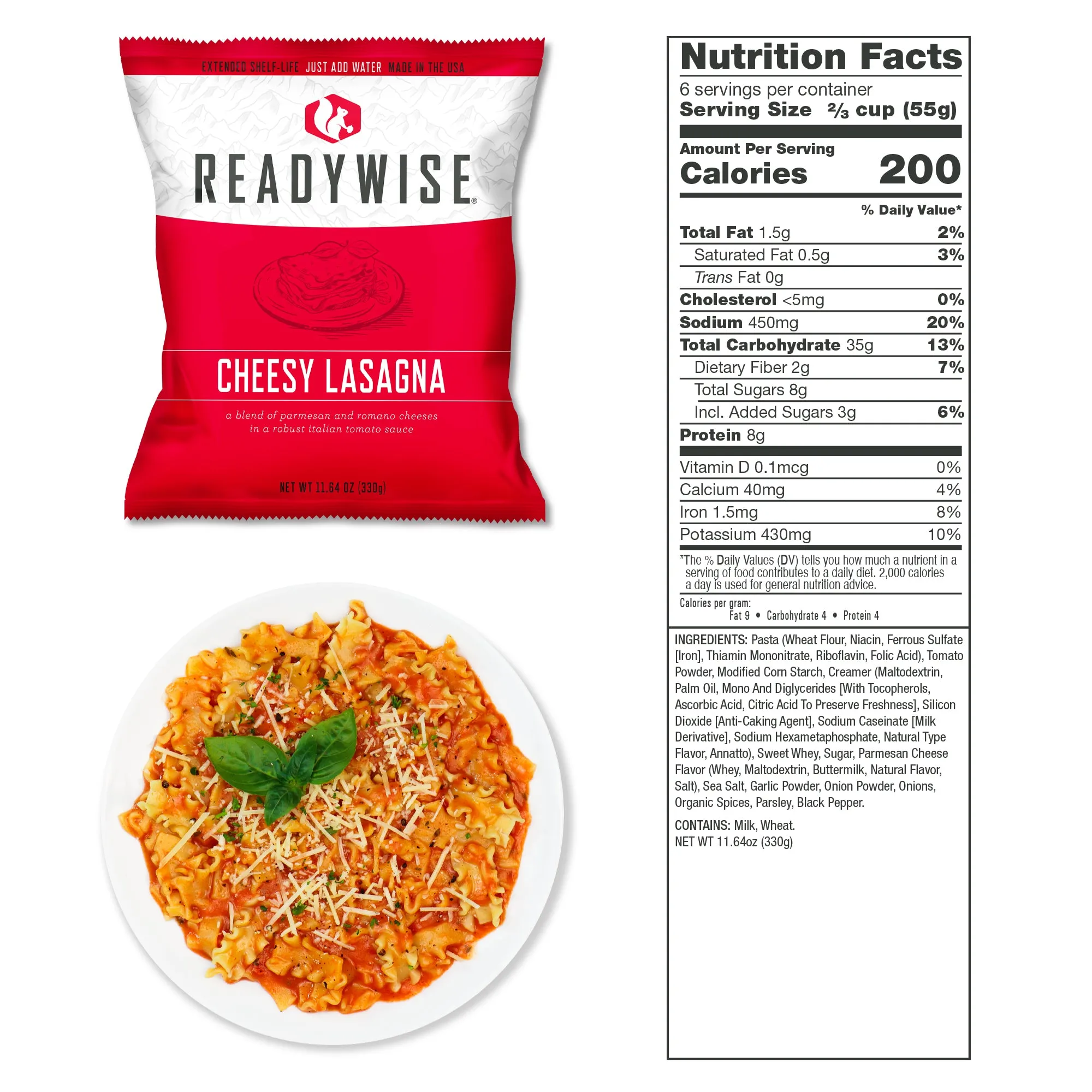 Buy 1, Get 1 Free 720 Serving Package of Long Term Emergency Food Supply