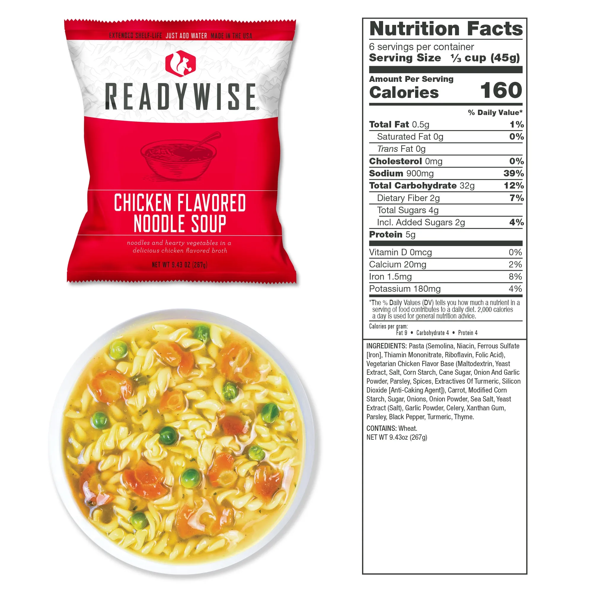 Buy 1, Get 1 Free 720 Serving Package of Long Term Emergency Food Supply