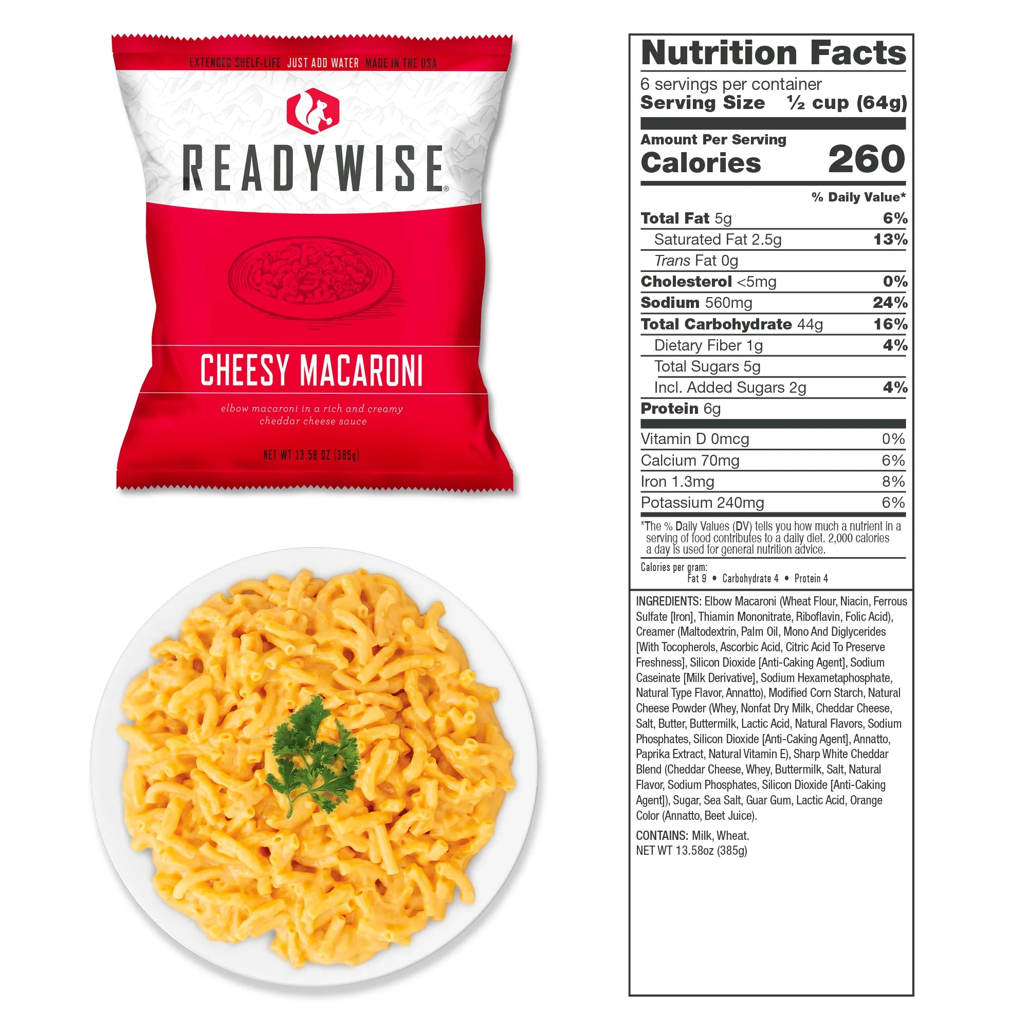 Buy 1, Get 1 Free 720 Serving Package of Long Term Emergency Food Supply
