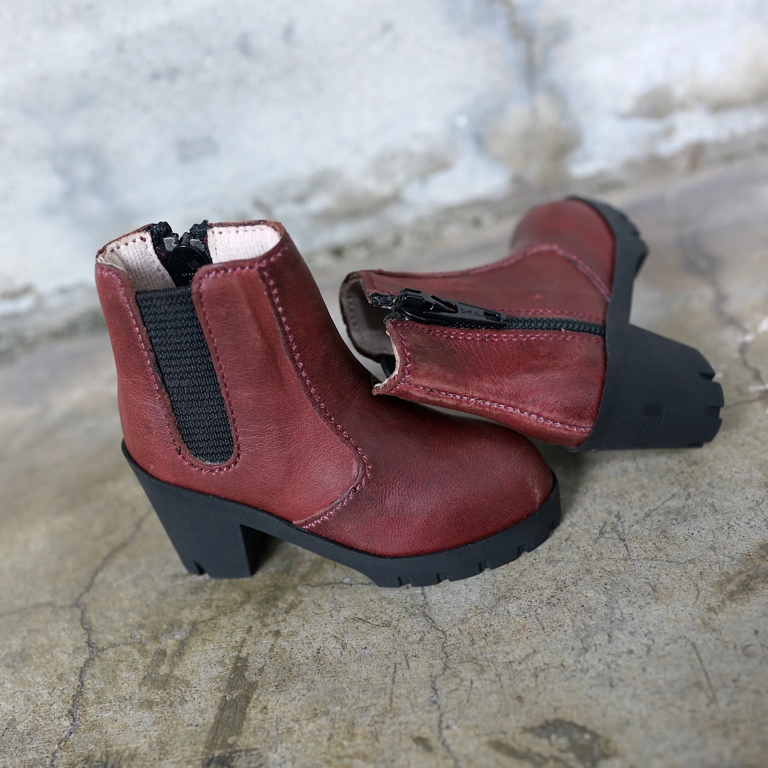 Chelsea Boots (Wine Red)