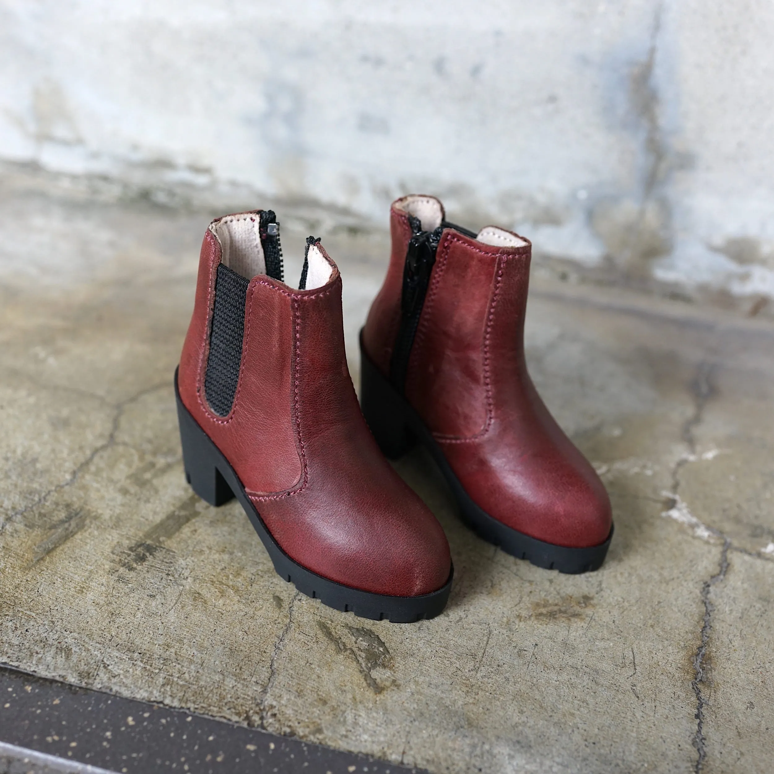 Chelsea Boots (Wine Red)