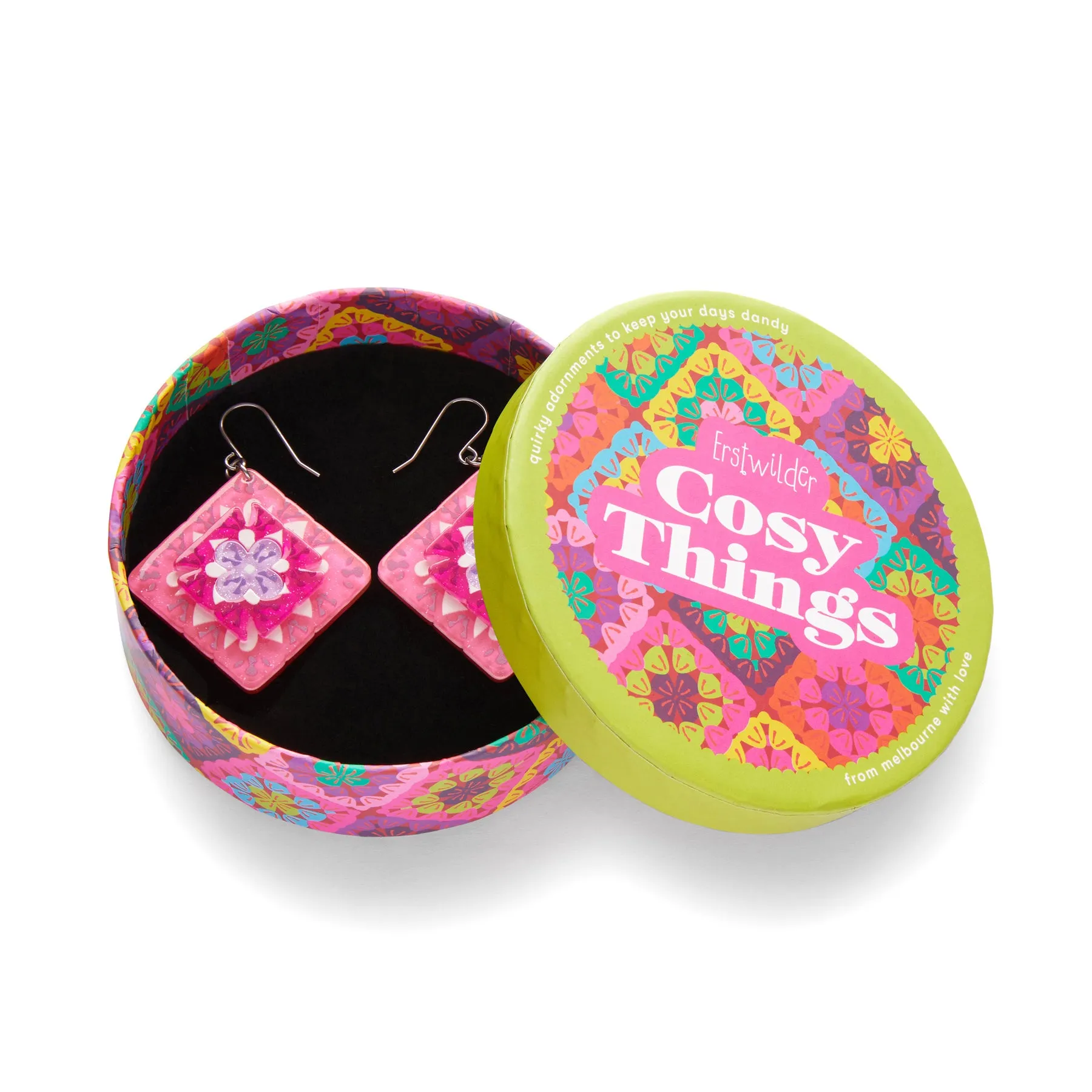 Cosy Things Cosy Comfort Earrings - Pink