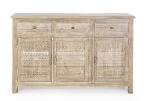 Credenza shabby chic 3 ante 3 cassetti