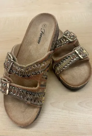 Decorated Birkenstock Slide