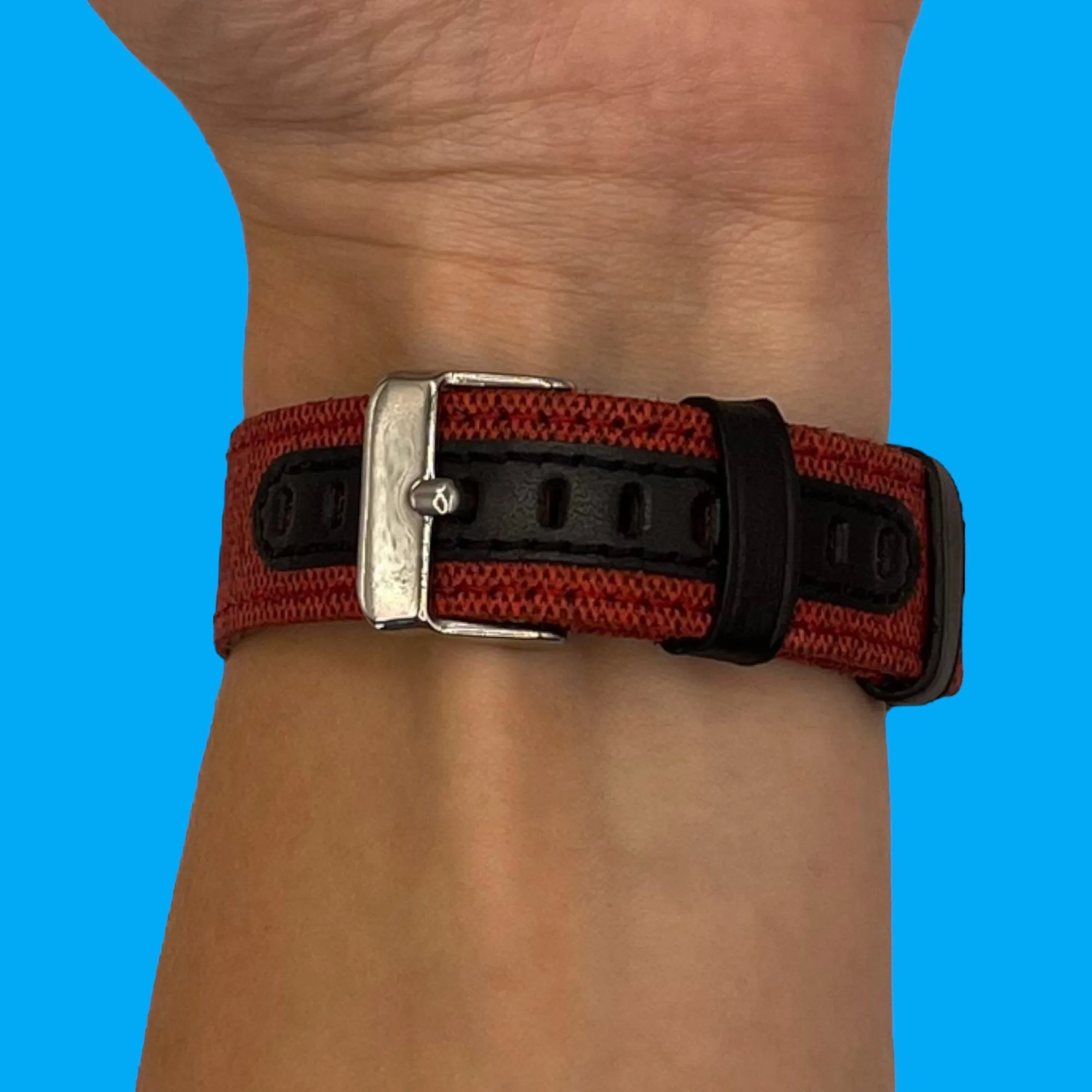 Denim & Leather Watch Straps Compatible with the Timberland 22mm Range