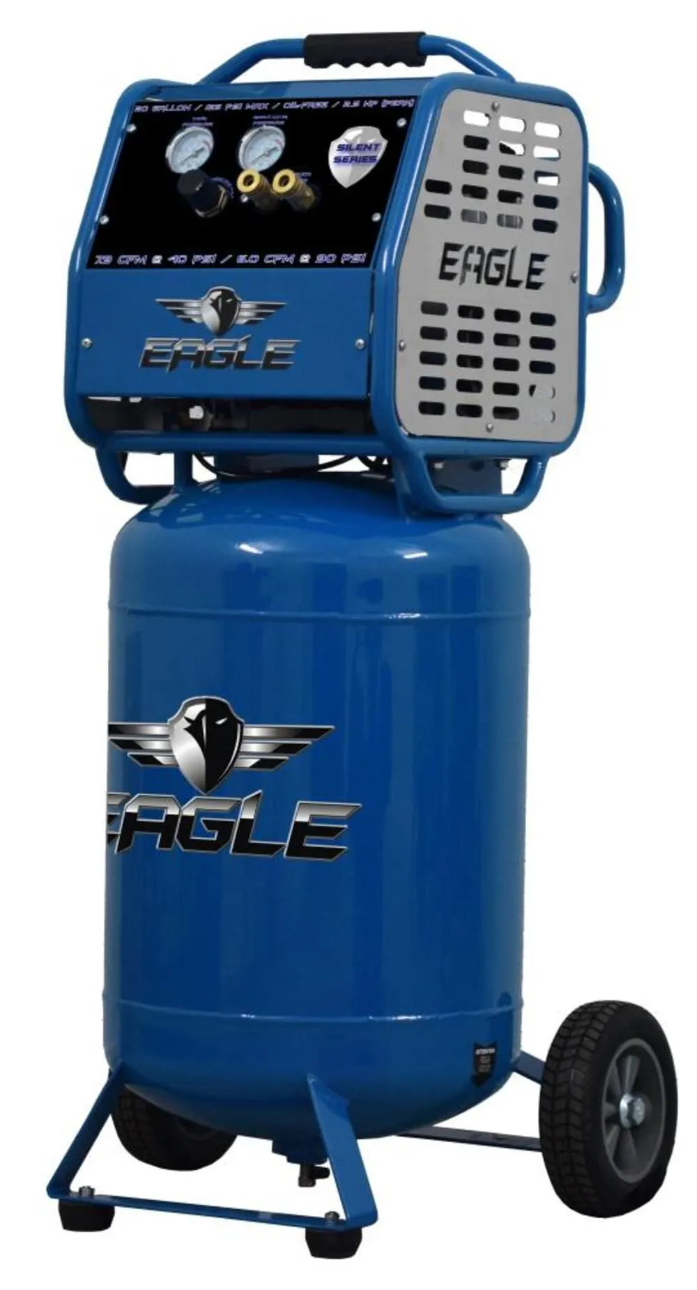 Eagle | Silent Series 2-HP 20-Gallon Air Compressor