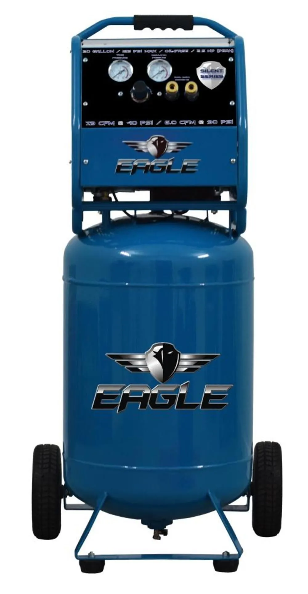 Eagle | Silent Series 2-HP 20-Gallon Air Compressor