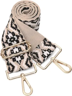 GINJKGO Purse Straps Replacement Crossbody - Adjustable Bag Strap for Purses, Wide Shoulder Strap for Women Guitar Purses