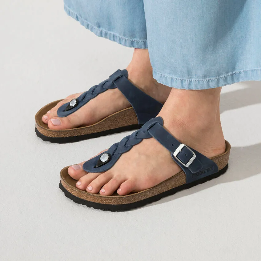 Gizeh Braided - Oiled Leather - Original Footbed - Regular Fit
