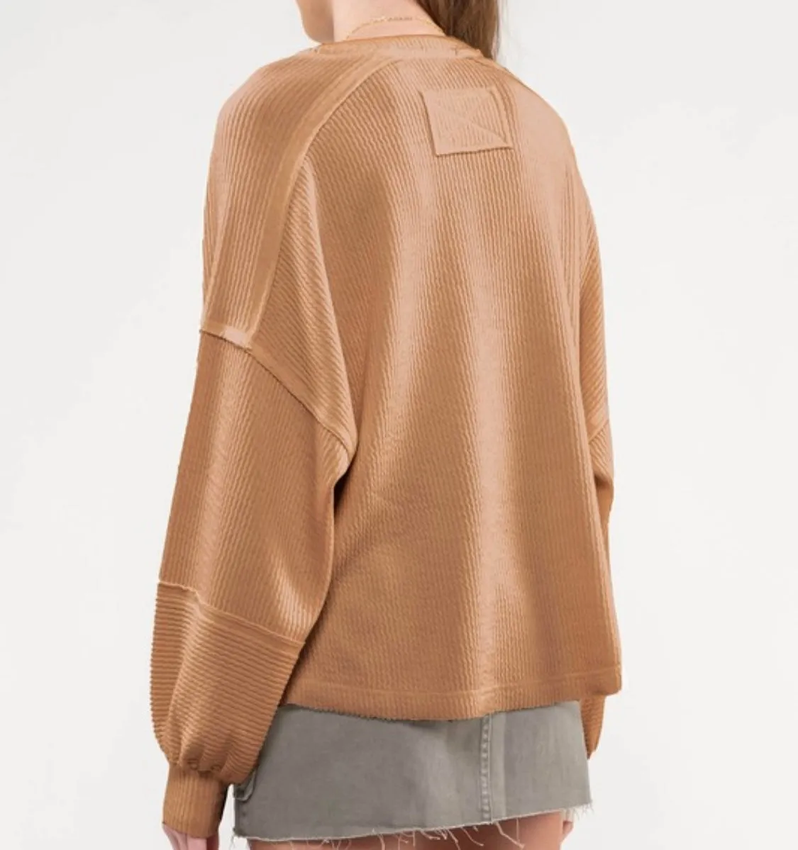 Hot Chocolate Kinda Night Relaxed Henley
