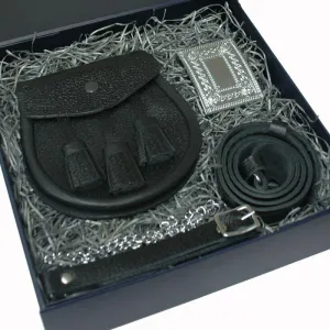 Kilt Accessory 4 Piece Gift Set
