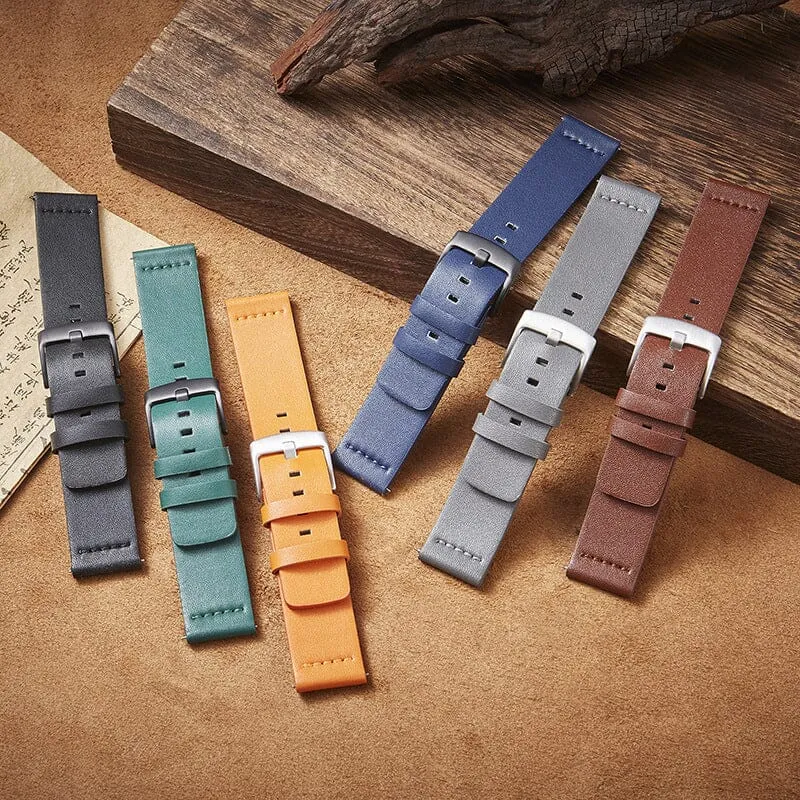 Leather Straps Compatible with the Timberland 22mm Range