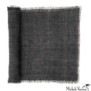 Lina Linen Runner Coal