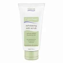 Natural Look Cool Feet Exfoliating Salt Scrub 250g