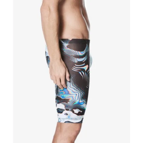 Nike Men's Geo Aftershock Jammer Swimsuit