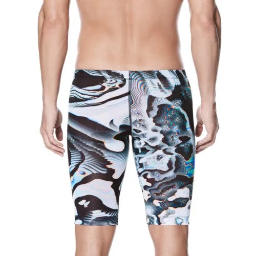 Nike Men's Geo Aftershock Jammer Swimsuit