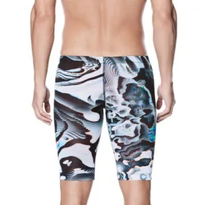 Nike Men's Geo Aftershock Jammer Swimsuit