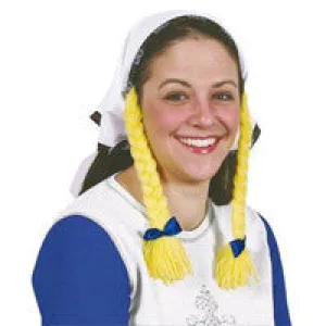 Oktoberfest Costume: Headscarf w/braids