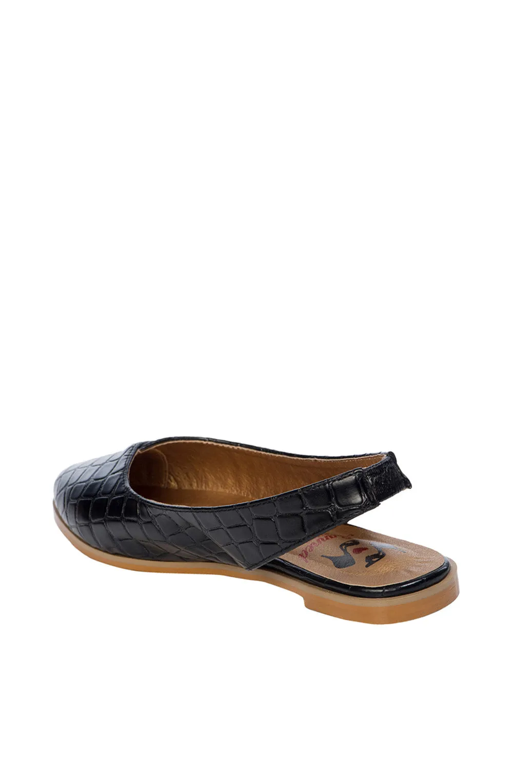 Pointed sling backs - Black by Banned