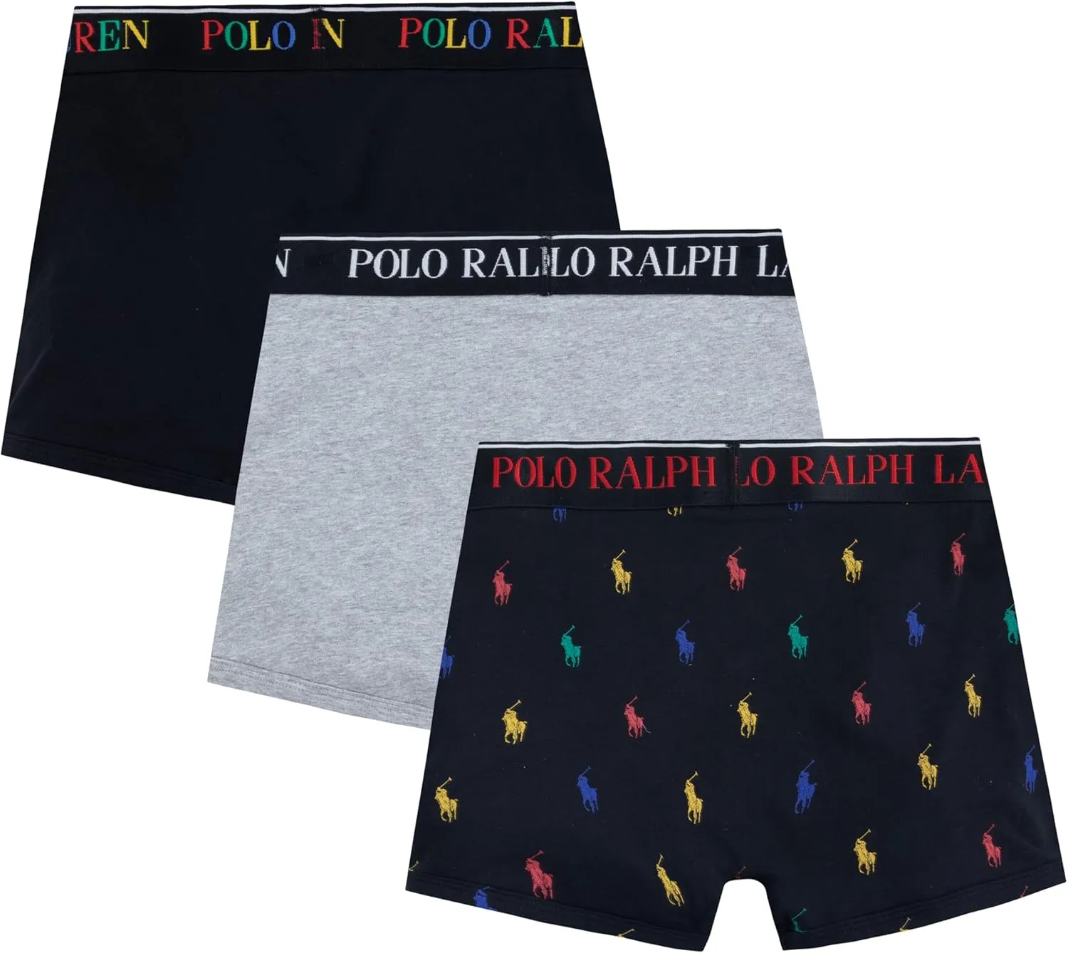 POLO RALPH LAUREN Boys' 3-Pack Boxer Briefs