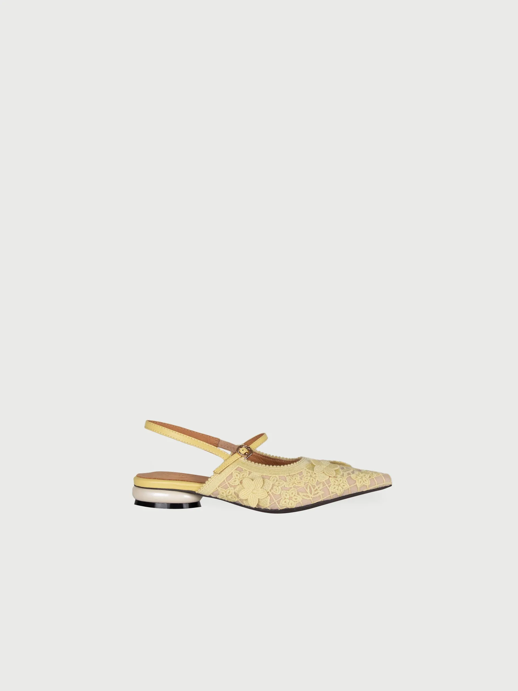 Rayla 𖠁 Pointed Low Pumps With Lace (Limited Edition)