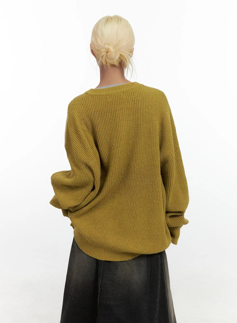 Relaxed Fit Cozy Cardigan CS425
