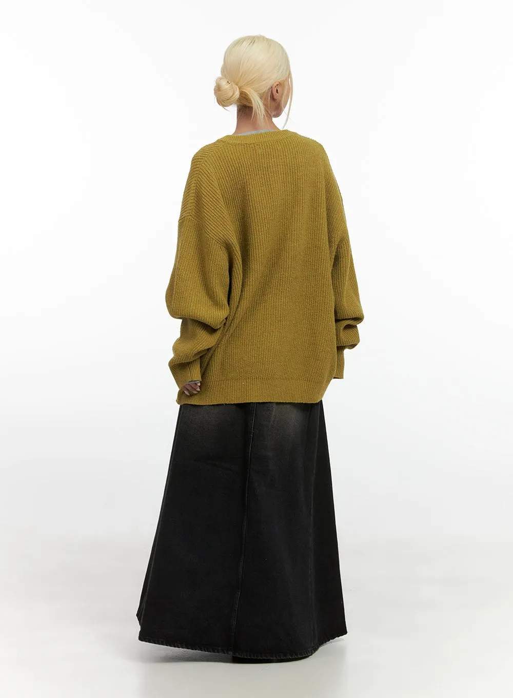 Relaxed Fit Cozy Cardigan CS425