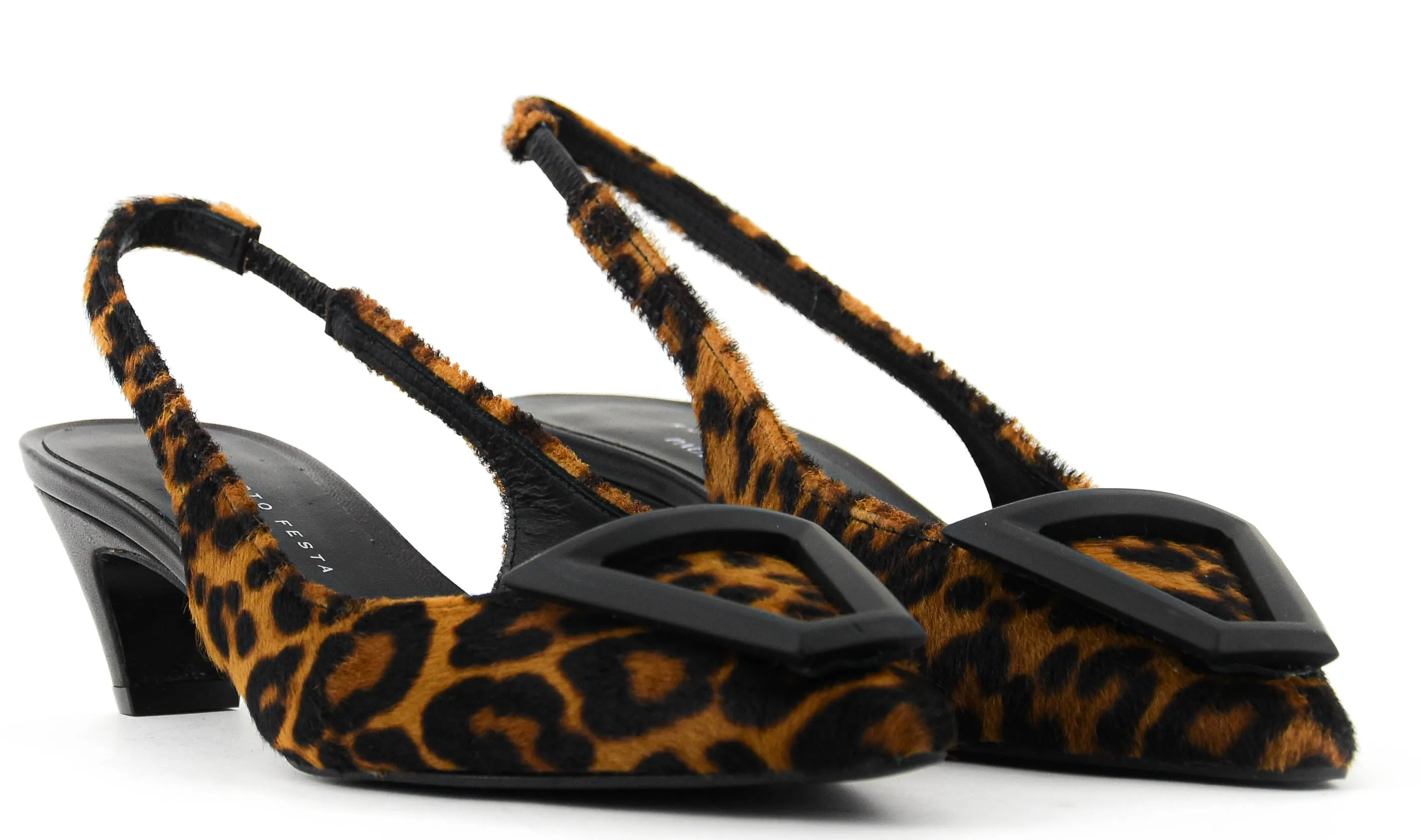 ROBERTO FESTA DORIEN SLINGBACK LEOPARD