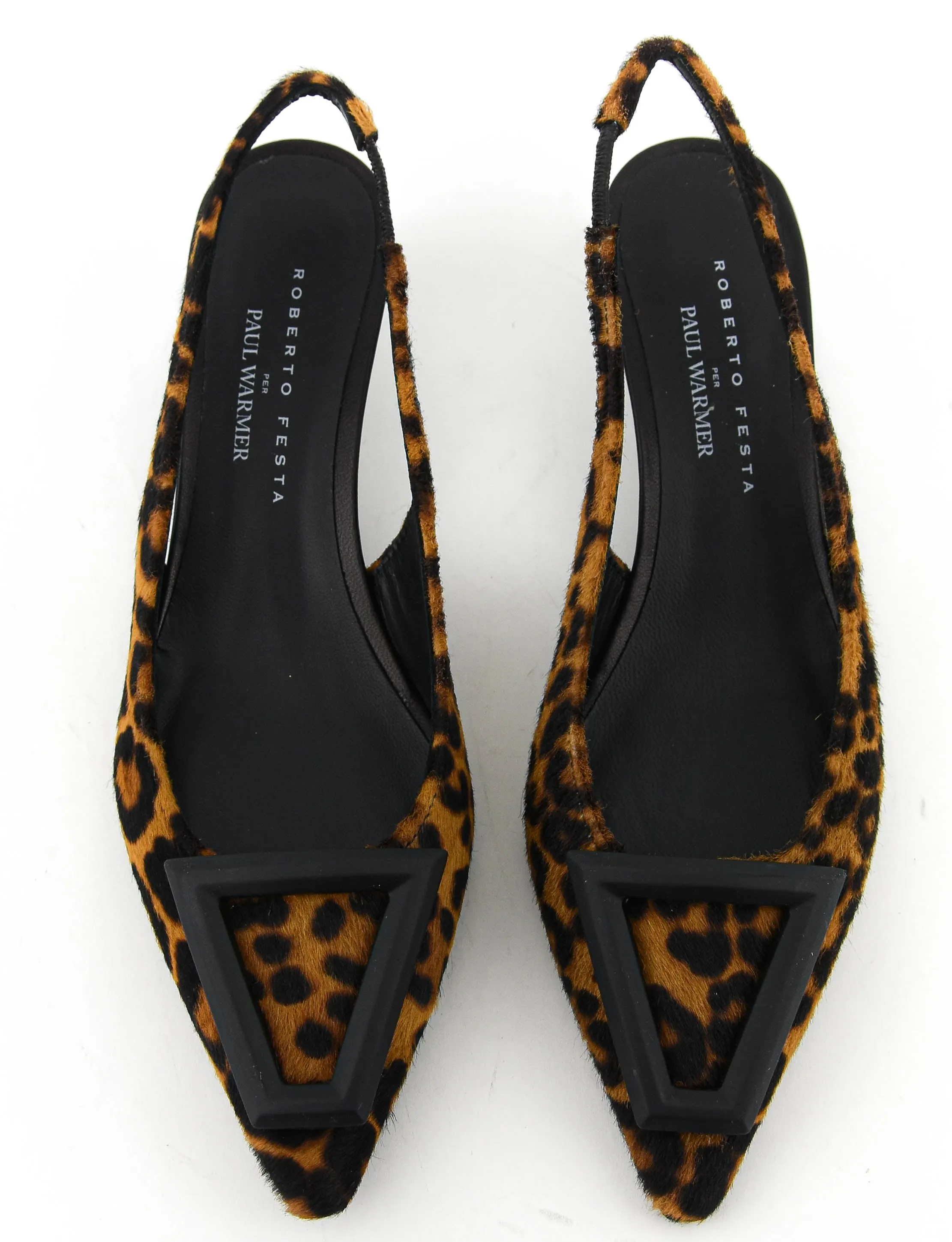 ROBERTO FESTA DORIEN SLINGBACK LEOPARD