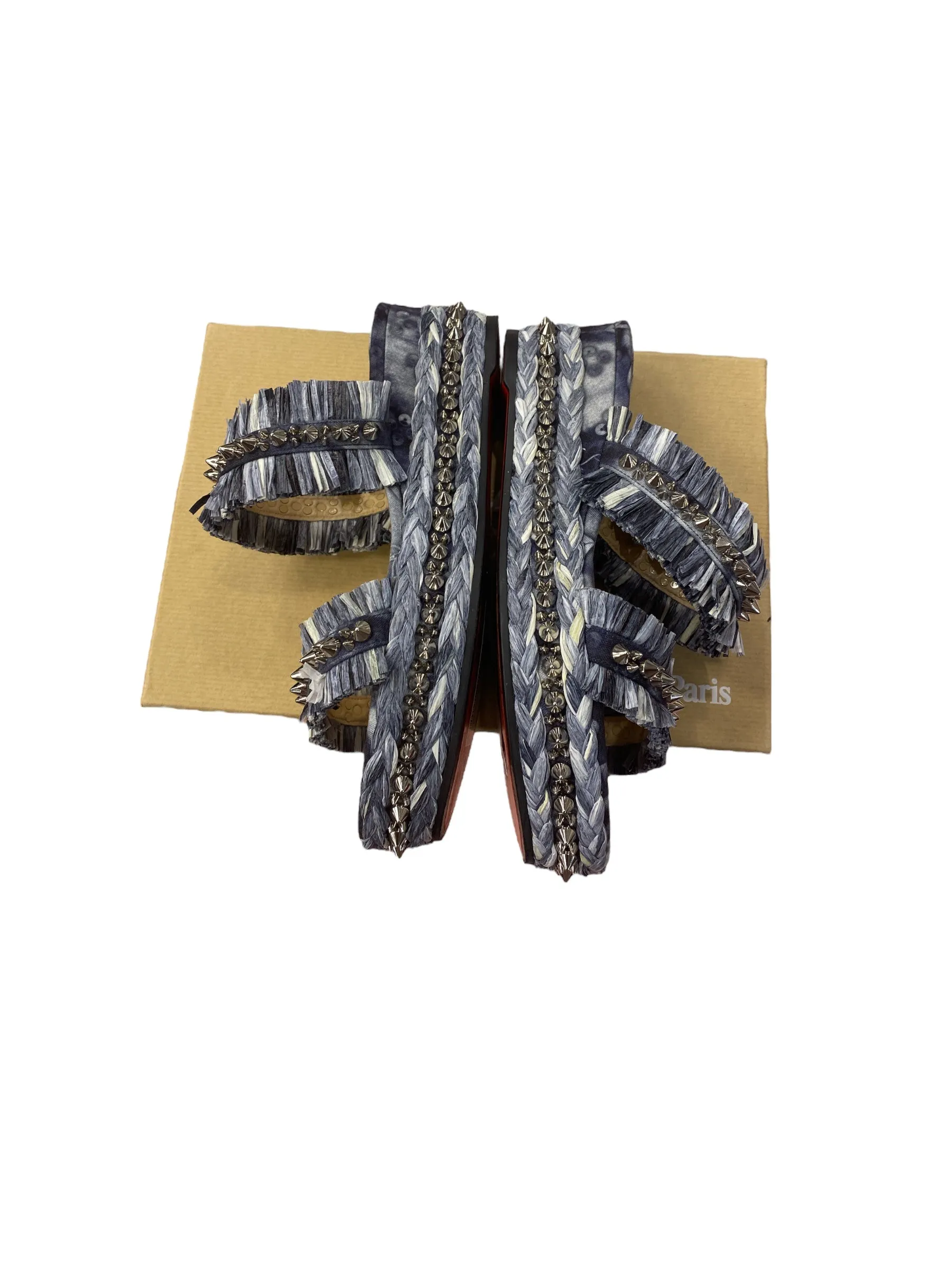 Sandals Luxury Designer By Christian Louboutin Size:37