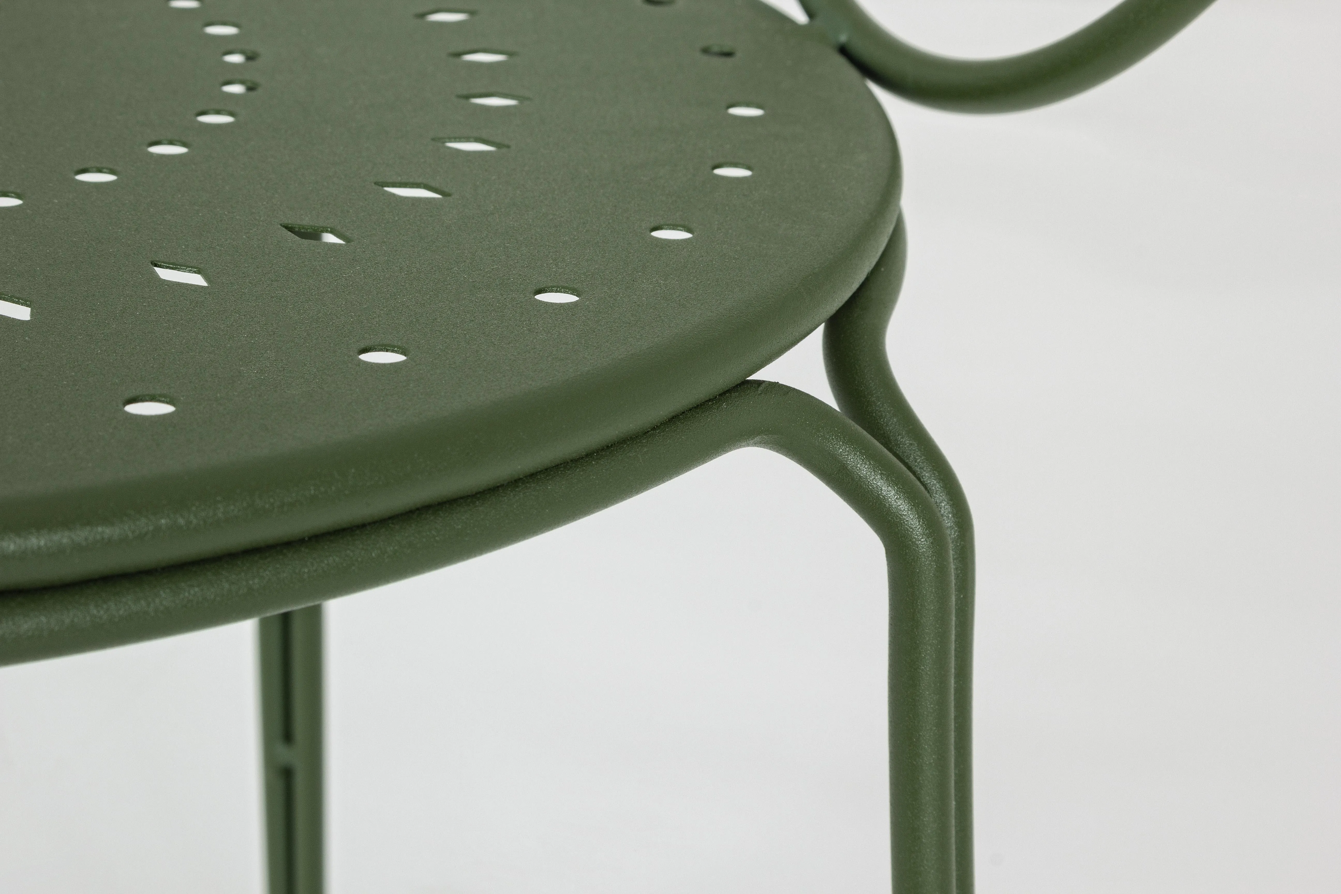 Sedie poltroncine da esterno liberty in ferro battuto verniciato 7 colori