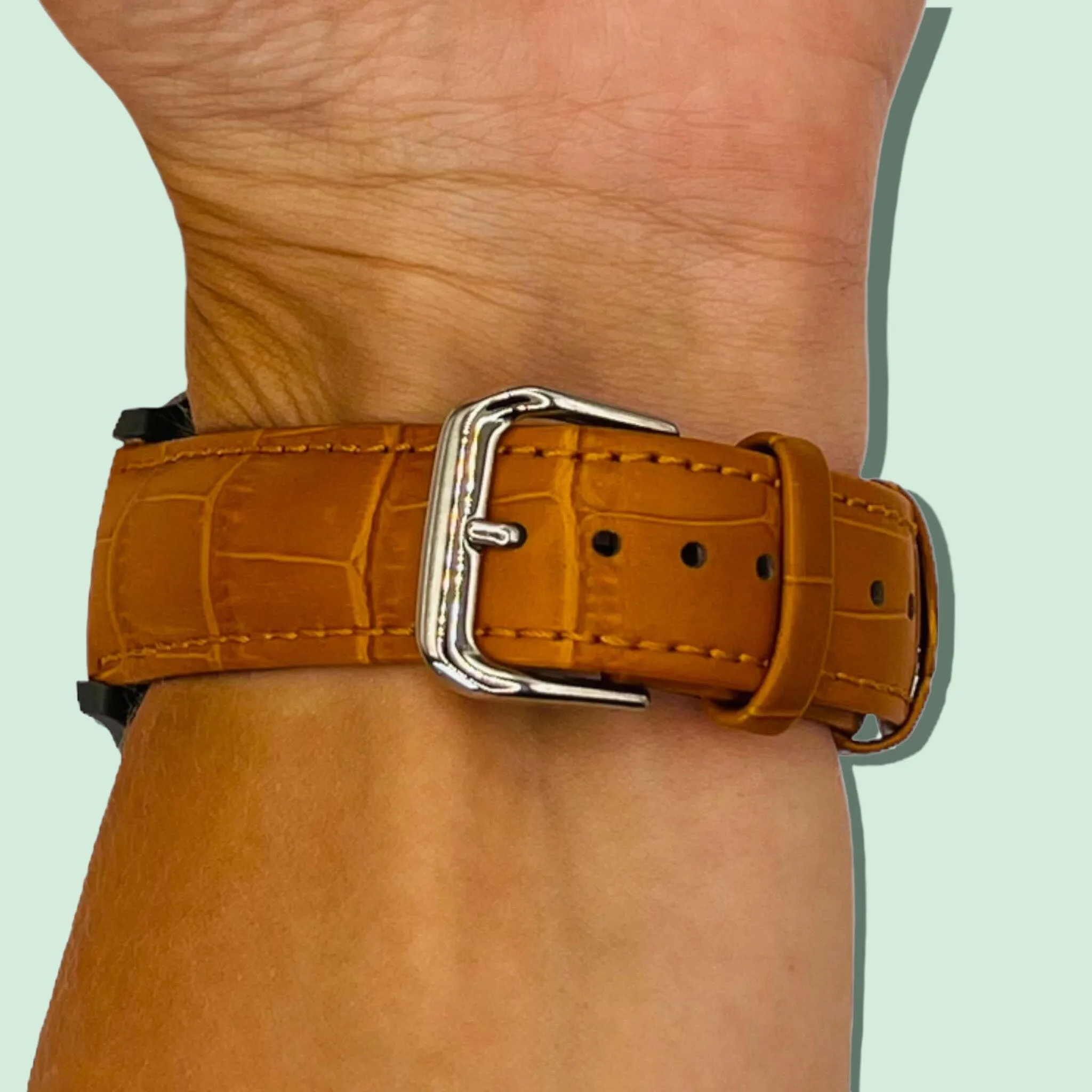 Snakeskin Leather Watch Straps Compatible with the Timberland 22mm Range