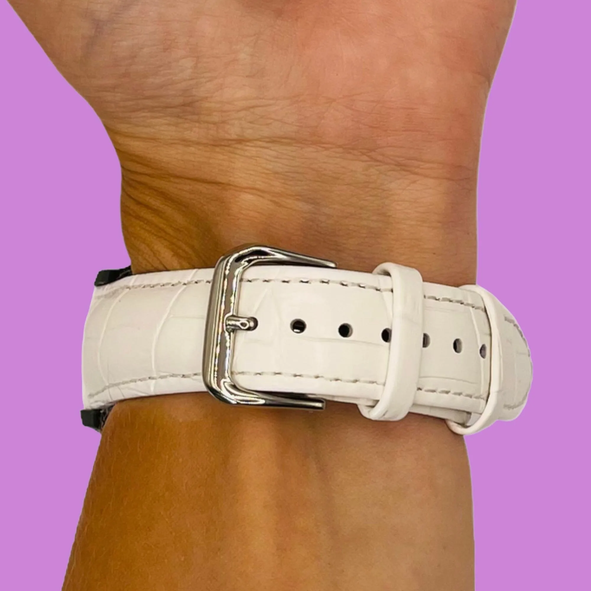 Snakeskin Leather Watch Straps Compatible with the Timberland 22mm Range