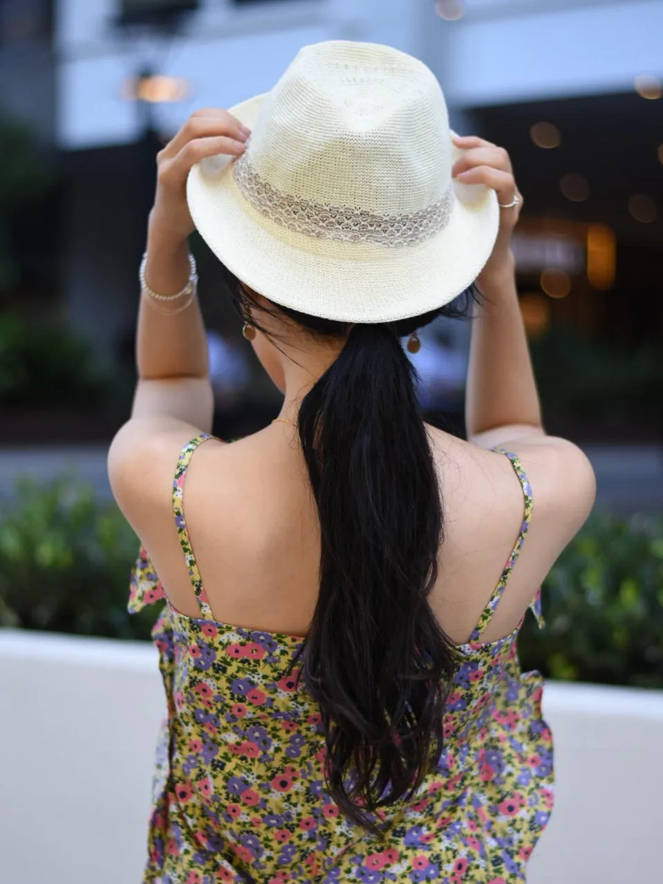 Summer weave Hat