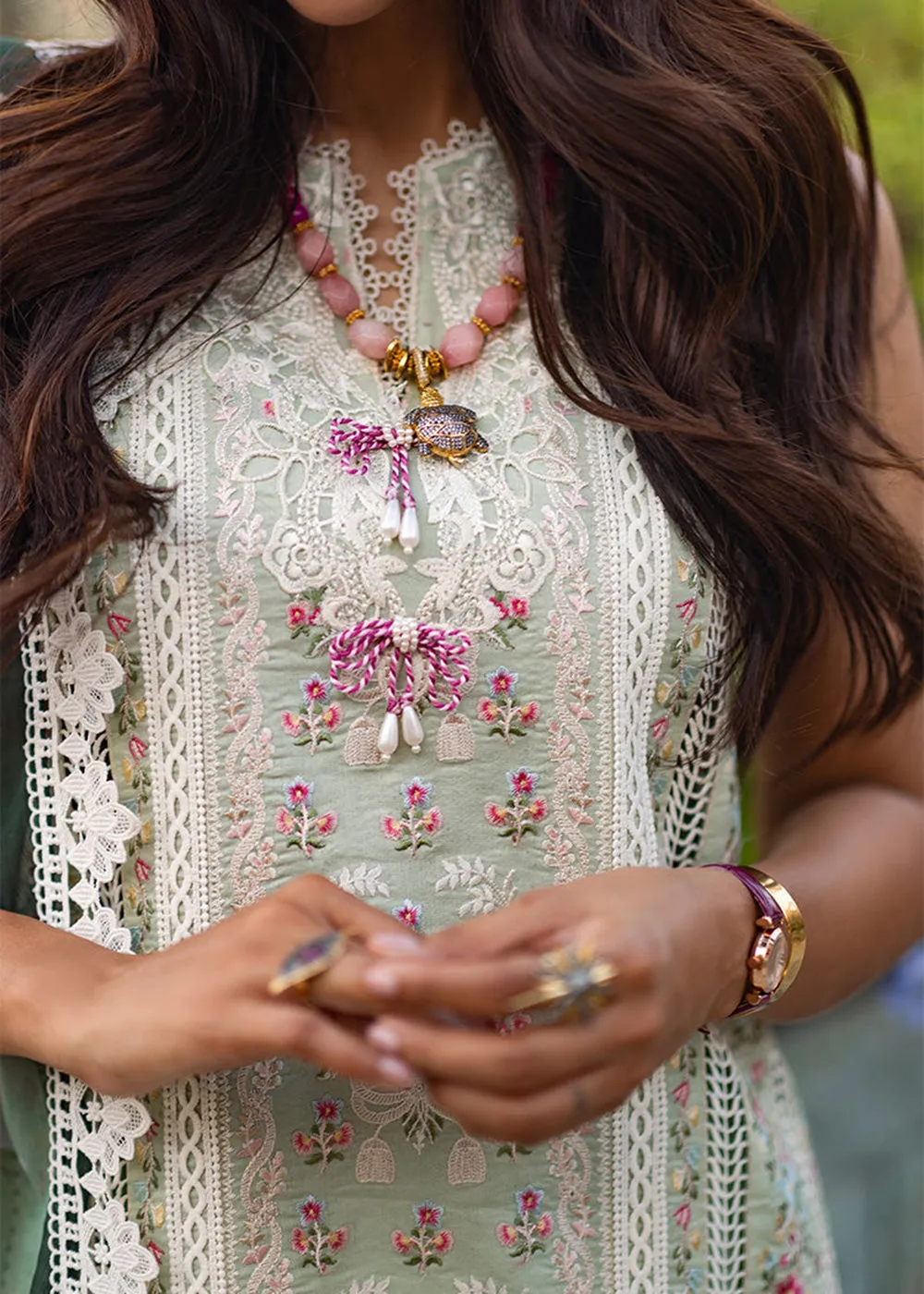 Te Amo Luxury Lawn '24 by Mushq | RAVENNA ROMANCE