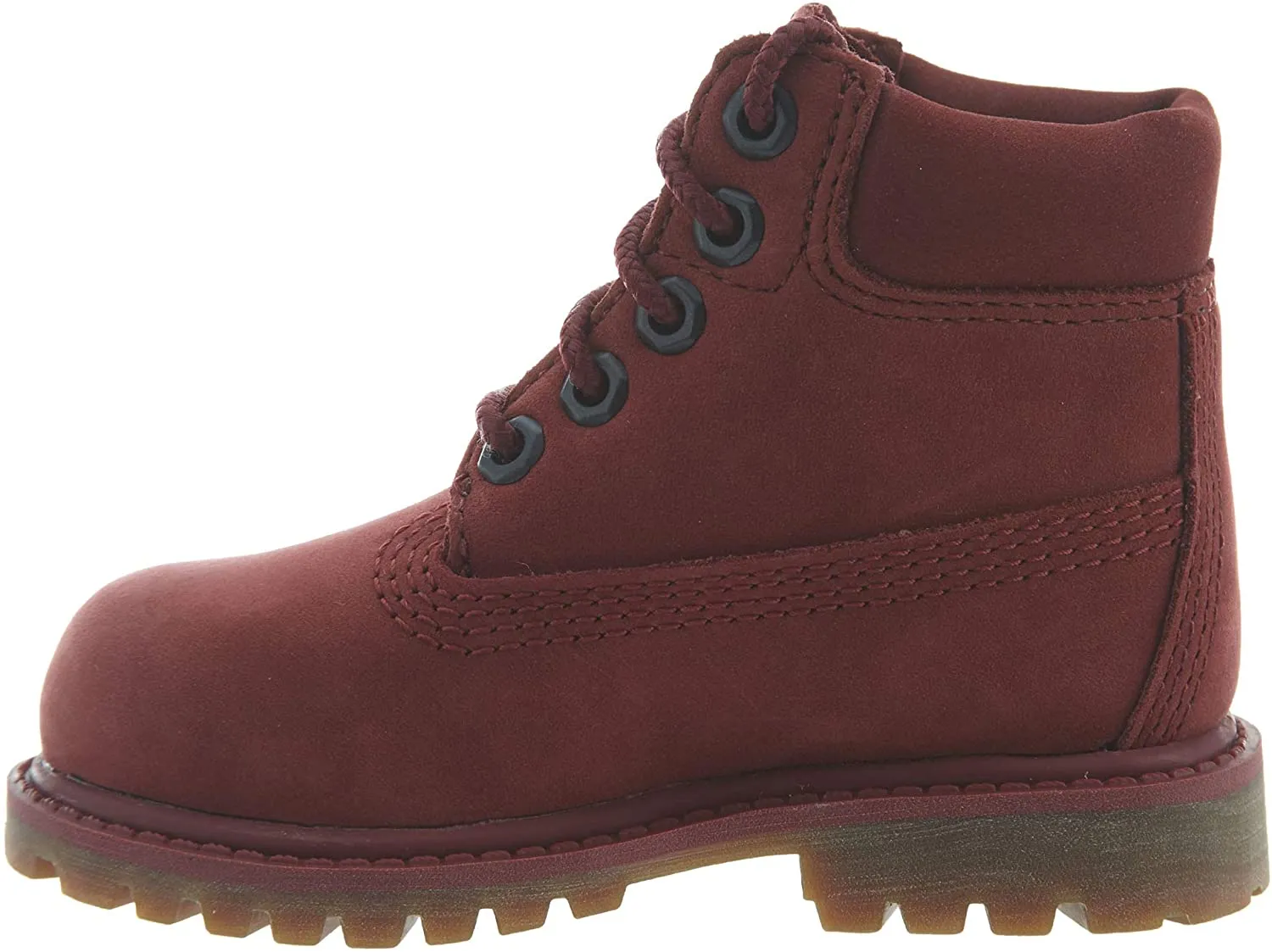 Timberland 6IN F/L WATERPROOF BOOT Toddler’s - BURGUNDY NUBUCK
