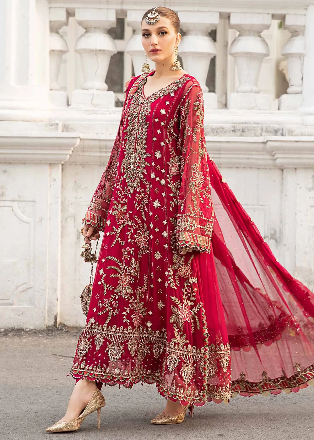 Unstitched Chiffon Formals '24 by Maria B | MPC-24-107