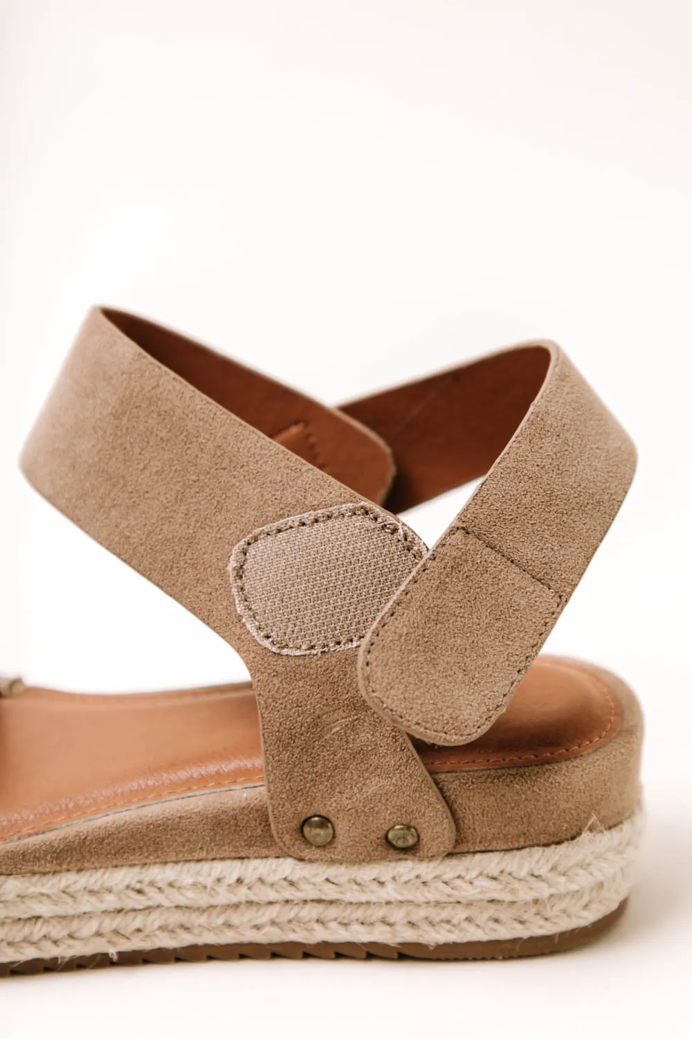 Valley Espadrille Sandal in Taupe