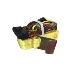 Wood | Tuff Tow Heavy-Duty Ratchet Tie-Down Strap with Flat Hook  27 ft. x 2 in.